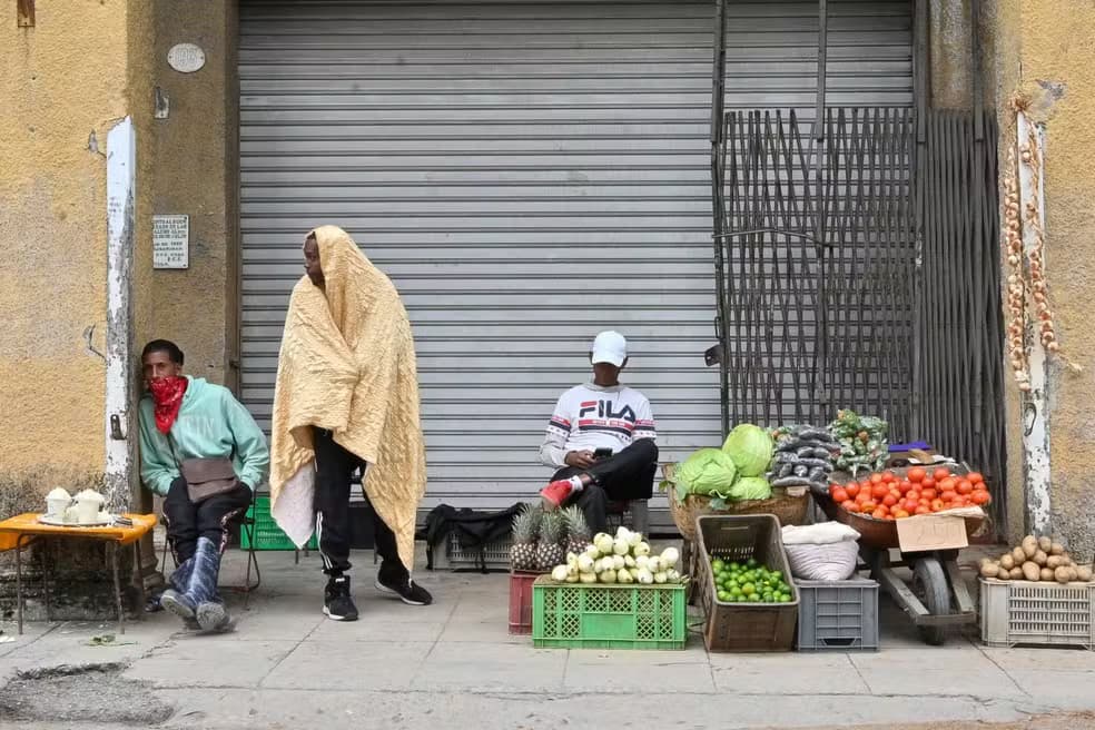 Cuba registra 0°C pela primeira vez na história em meio à crise econômica