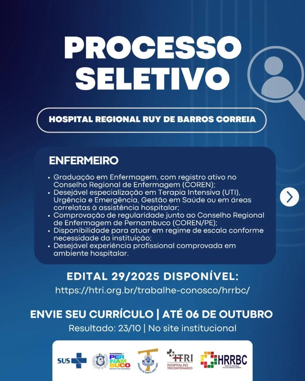 Oportunidade na Saúde: Hospital Regional de Arcoverde Abre Processo Seletivo para Enfermagem