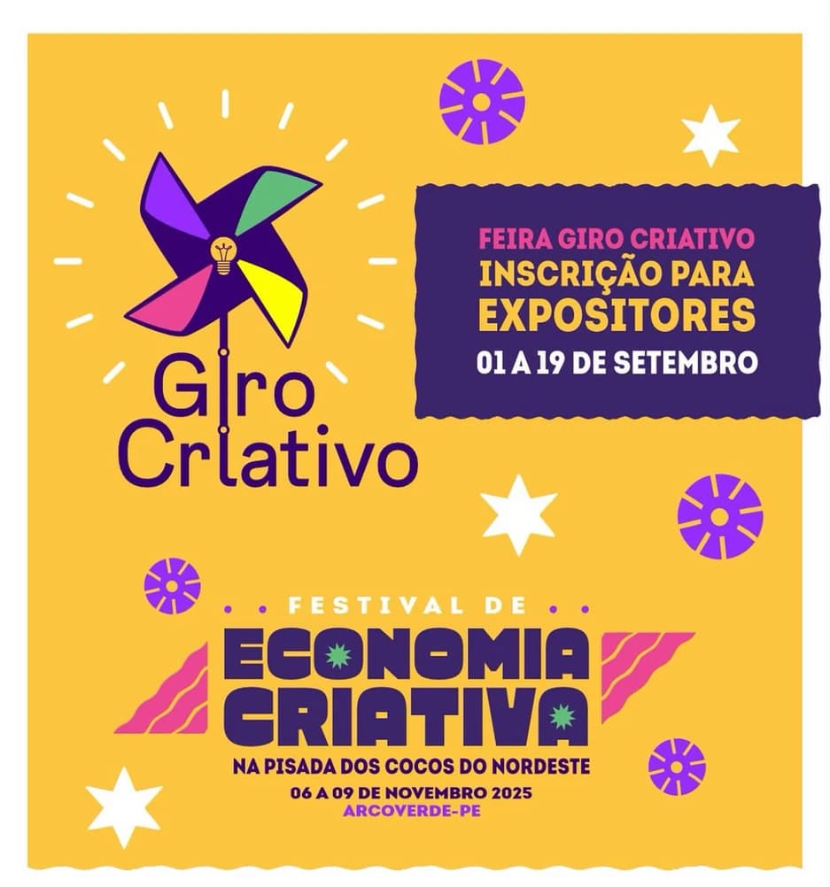 Feira de Economia Criativa em Arcoverde abre inscrições para artesãos e artesãs da região