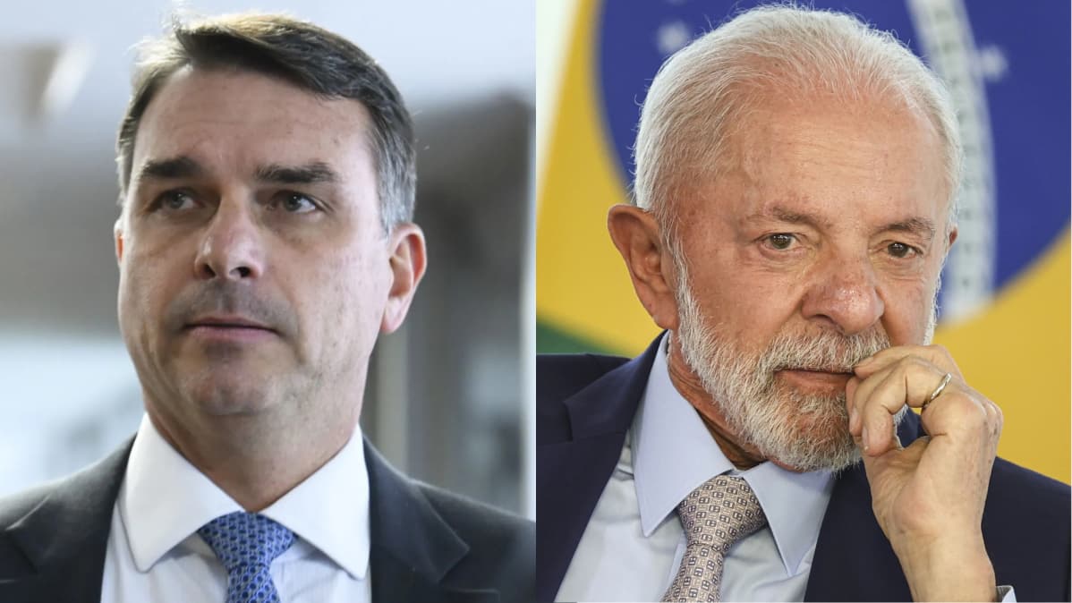 AtlasIntel/Bloomberg aponta avanço de Flávio Bolsonaro e desgaste de Luiz Inácio Lula da Silva