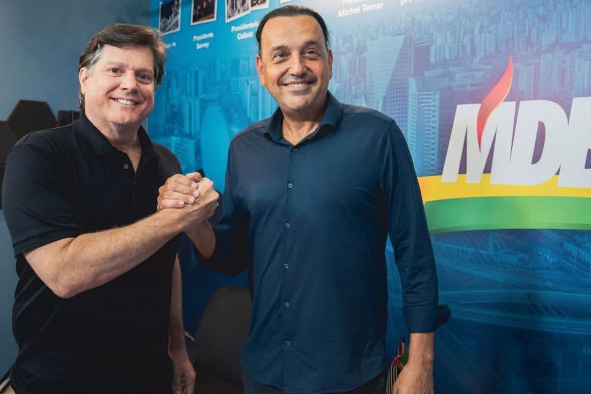 Vice-governador de São Paulo, Felício Ramuth, oficializa migração para o MDB