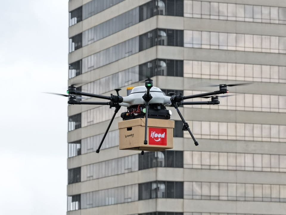 iFood inicia operação com drones para entregas em São Paulo