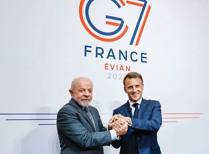Lula participa da cúpula do G7 na França e busca diálogo sobre desenvolvimento e governança global