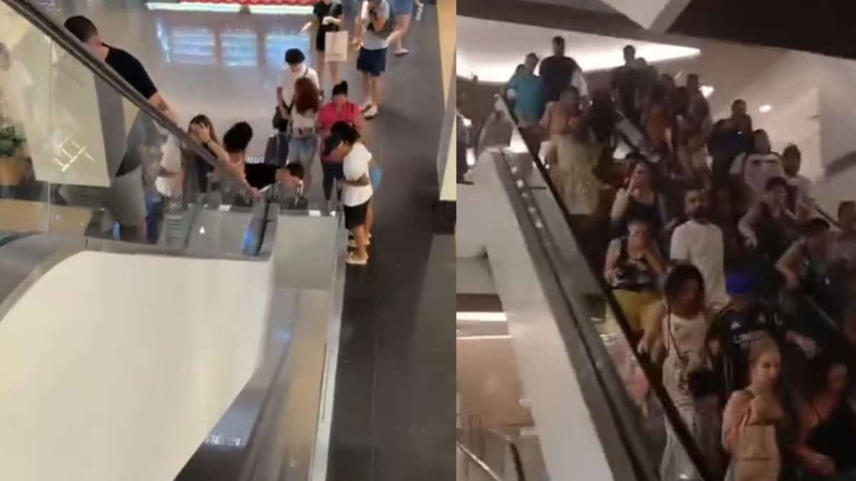 Incêndio atinge Shopping Tijuca e deixa quatro pessoas feridas no Rio