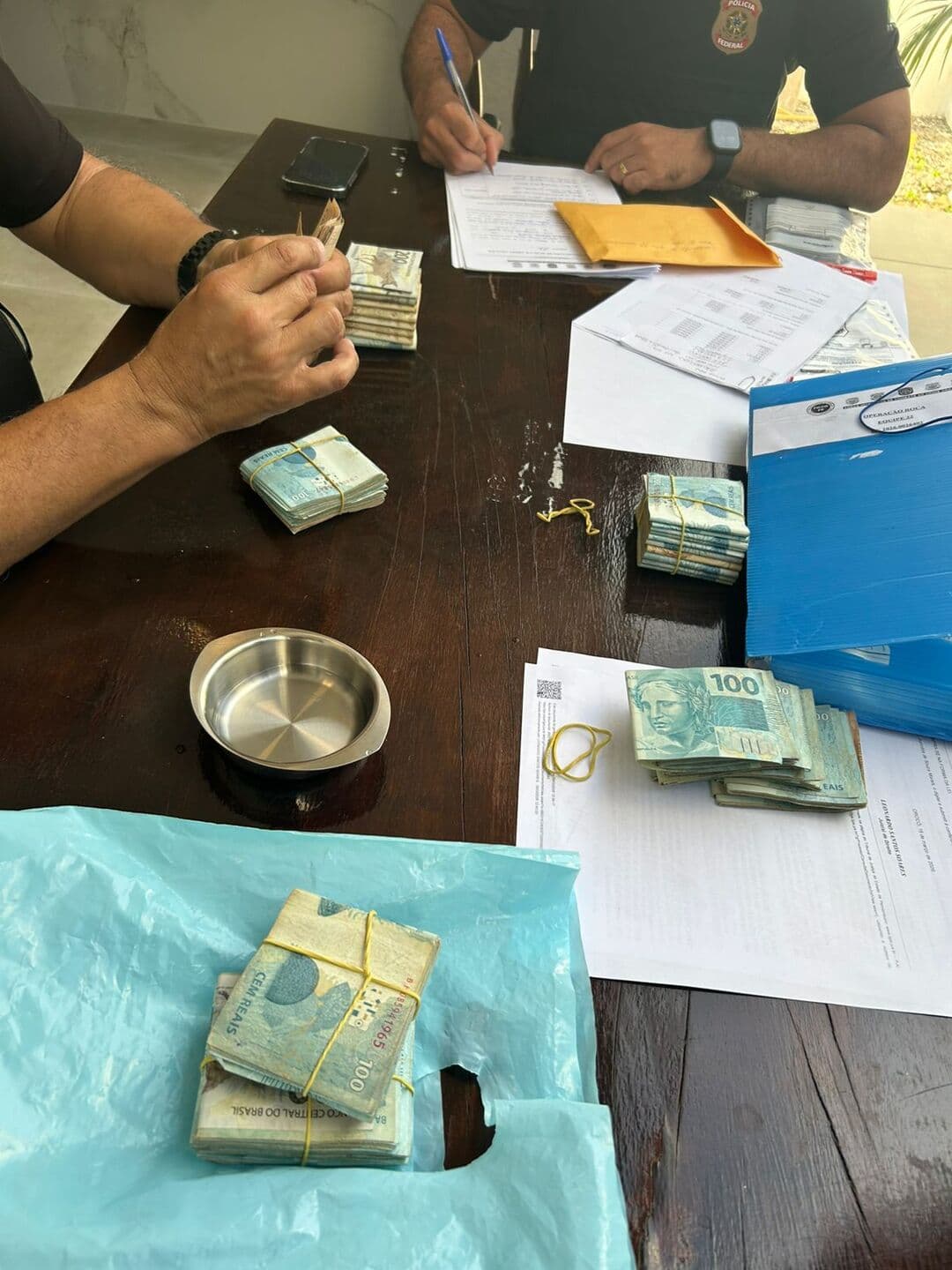 Megaoperação policial mira organização criminosa e bloqueia até R$ 5 milhões em bens