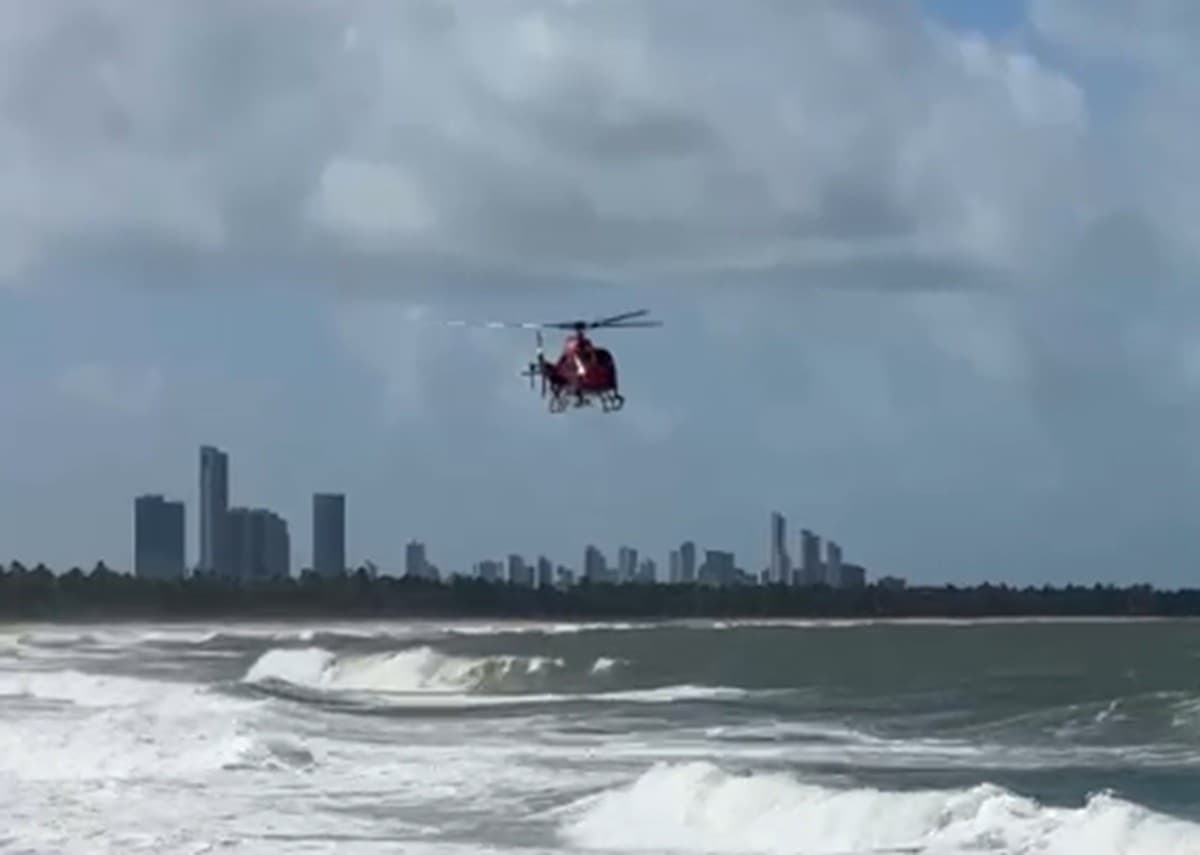 Corpo de adolescente desaparecido é encontrado após três dias de buscas na Praia do Paiva