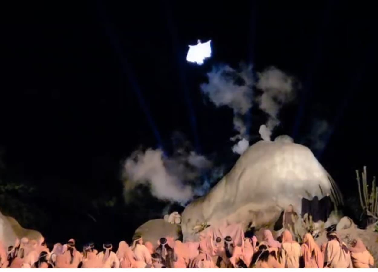 Paixão de Cristo de Nova Jerusalém inova em 2026 com cena inédita de ascensão de Jesus