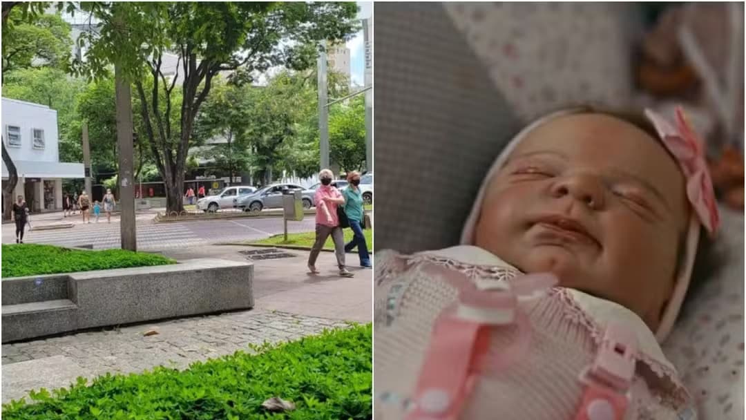 Homem agride bebê achando que era boneca ‘reborn’ e é preso em BH