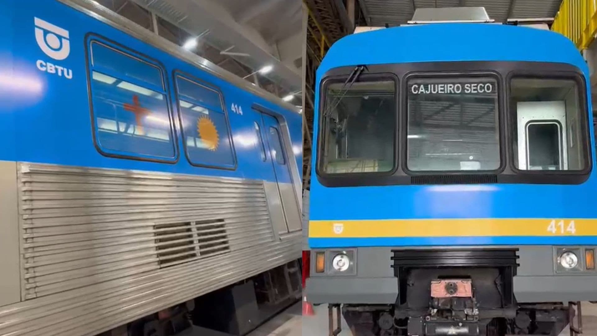 CBTU inicia transferência de trens de Belo Horizonte para evitar colapso no Metrô do Recife