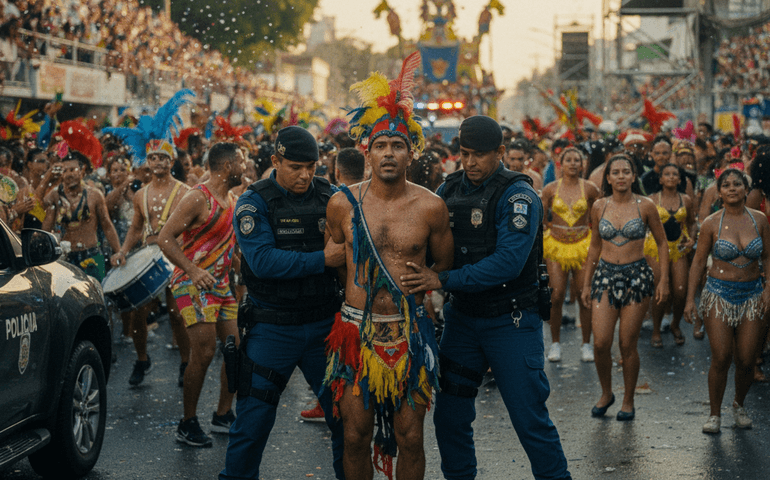 Foragido da Justiça há quase oito anos é preso durante bloco de Carnaval no Recife