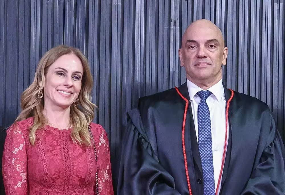 EUA sancionam esposa de Alexandre de Moraes com a Lei Magnitsky
