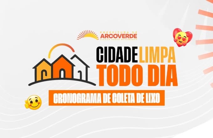 Confira os dias e horários da coleta de lixo em Arcoverde