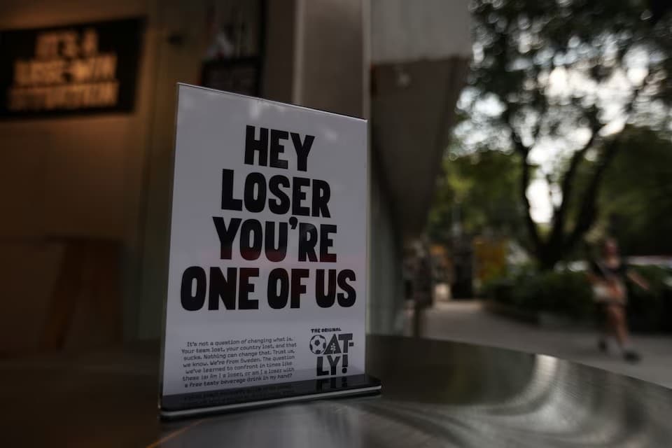 Losers Cafe: A cafeteria na Cidade do México que acolhe os torcedores eliminados da Copa