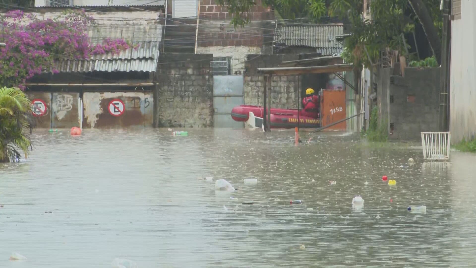 Apac renova alerta de chuvas intensas para Grande Recife, Zona da Mata e Agreste até quarta-feira