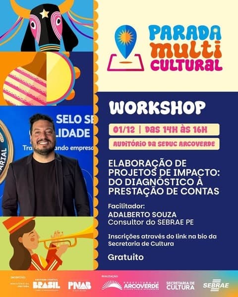 Workshop em Arcoverde orienta criação de projetos de impacto; inscrições são gratuitas
