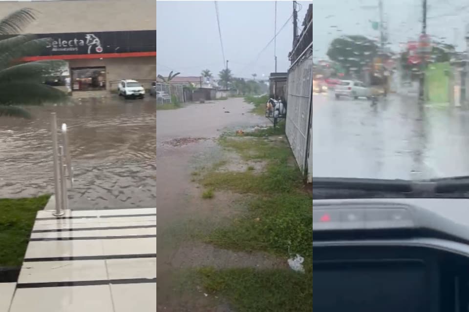 Chuvas provocam alagamentos em Recife, Olinda e Paulista nesta quarta (1º)