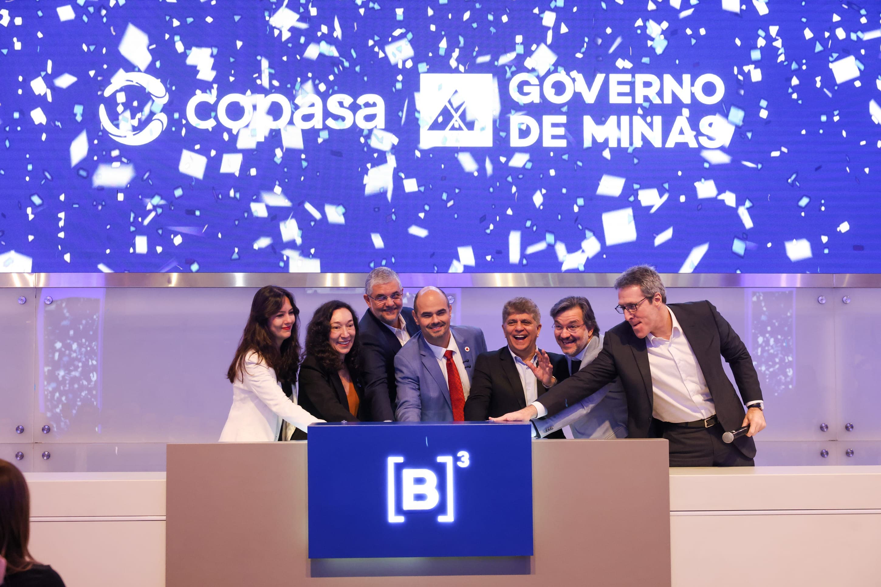 Processo de privatização da Copasa é concluído com arrecadação de R$ 8,38 bilhões