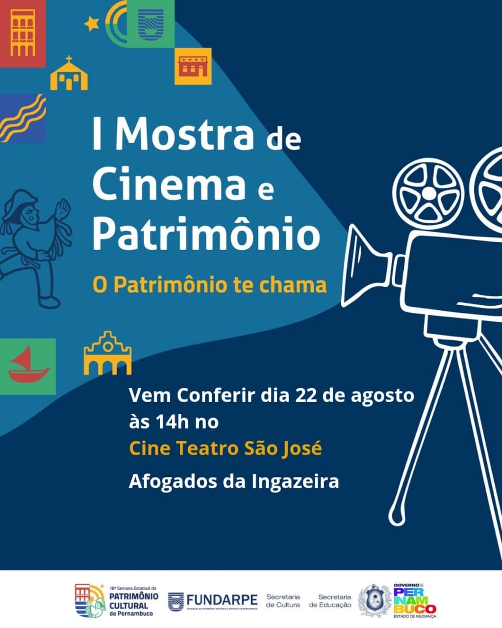 Afogados da Ingazeira e Triunfo recebem 1ª Mostra de Cinema e Patrimônio com obras sobre cultura popular pernambucana