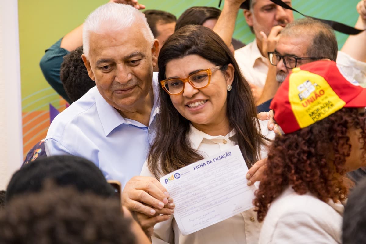 Secretária de Desenvolvimento Social de Paulista, Amanda Rodrigues se filia ao PSD e reforça base do governo Raquel Lyra