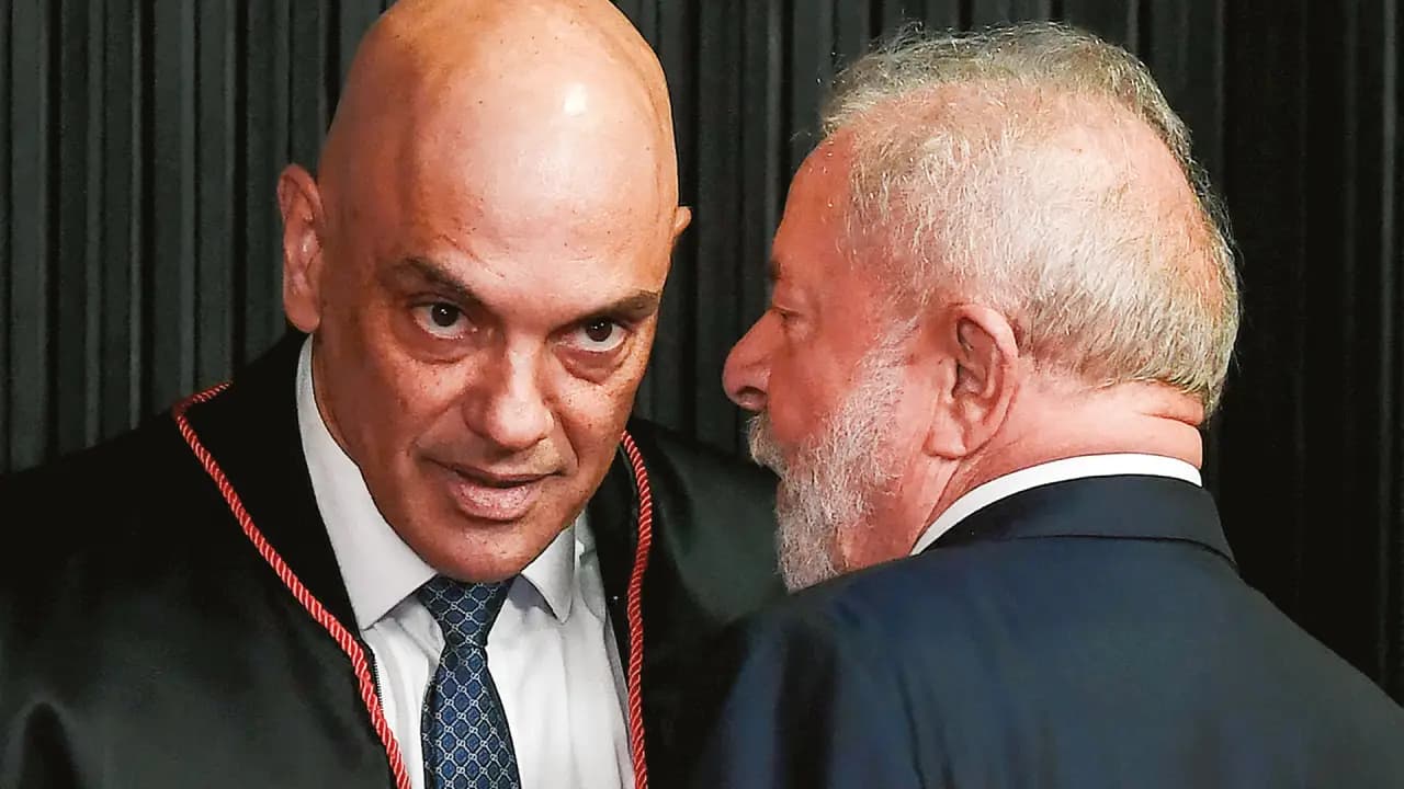 Após abrir inquérito no STF, Alexandre de Moraes se reúne com Lula e cúpula do governo para discutir combate ao crime organizado