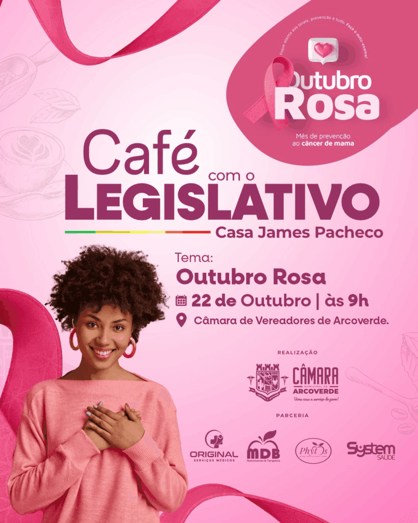OUTUBRO ROSA: Câmara de Arcoverde Realiza “Café com o Legislativo” Com Foco na Prevenção do Câncer de Mama