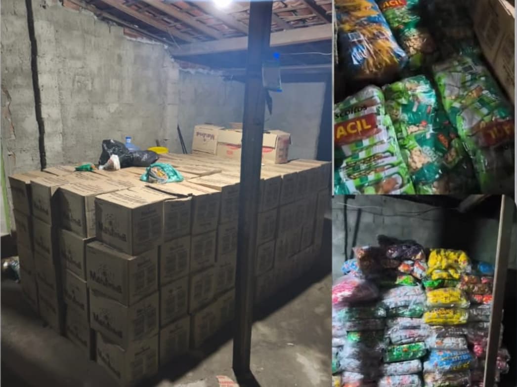 Polícia Militar recupera carga de alimentos roubada na zona rural de Agrestina
