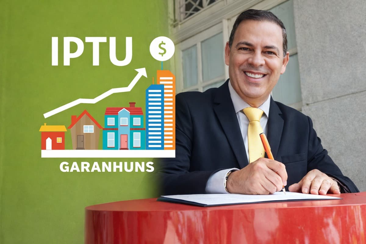 Prefeito de Garanhuns sanciona lei que moderniza cálculo do IPTU