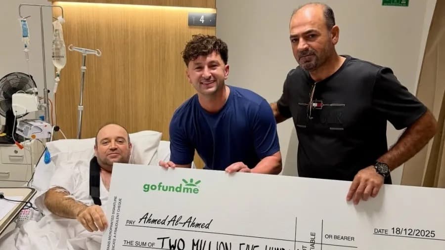 Homem que desarmou atirador em atentado na Austrália recebe cerca de R$ 9 milhões em doações