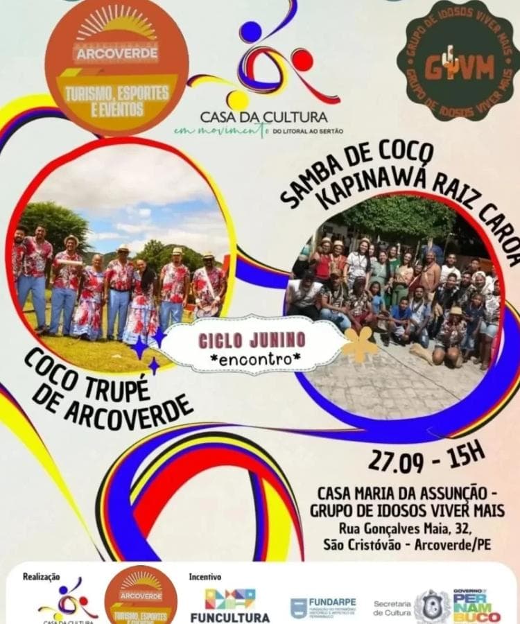 Festa da Tradição e Sabedoria: Casa da Cultura em Movimento Celebra o Dia Mundial da Pessoa Idosa