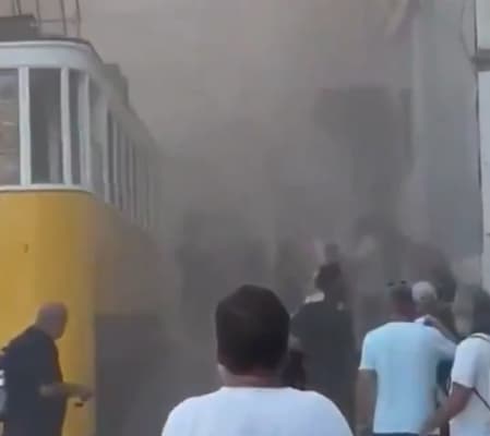 Tragédia em Lisboa: bondinho da Glória descarrila, tomba e deixa 15 mortos e 18 feridos