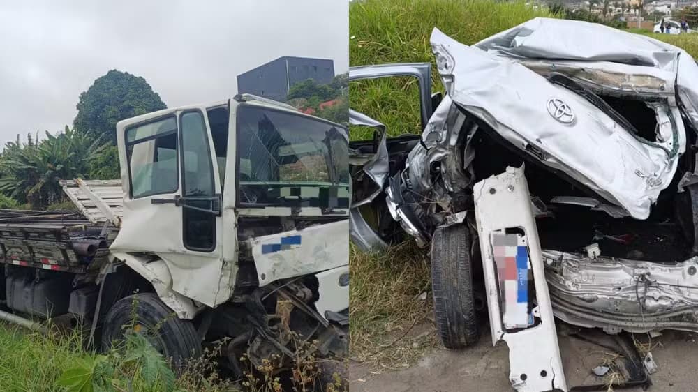 ACIDENTE CADEIA: Caminhão Fora de Controle Causa Sequência de Colisões Envolvendo 5 Veículos e Arranca Radar em Garanhuns