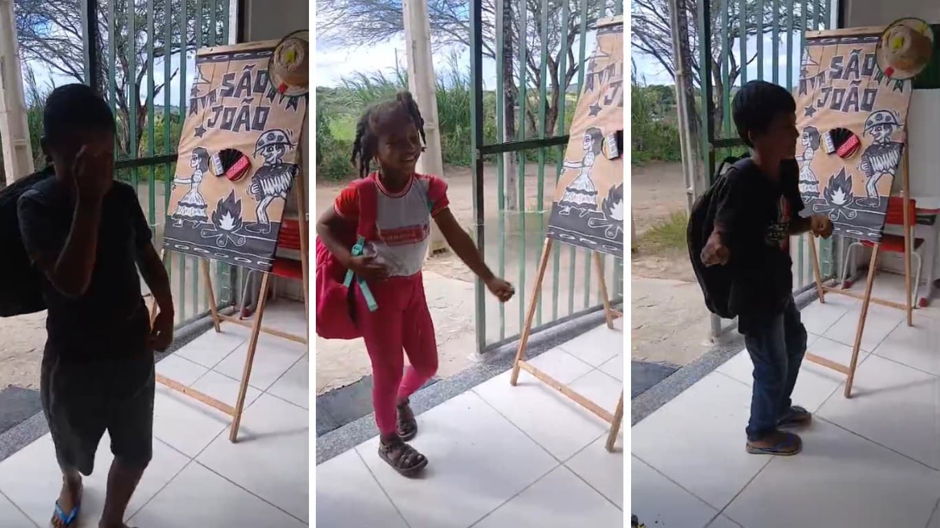 Dinâmica junina em escola quilombola de Itaíba viraliza e alcança marca de 1 milhão de visualizações