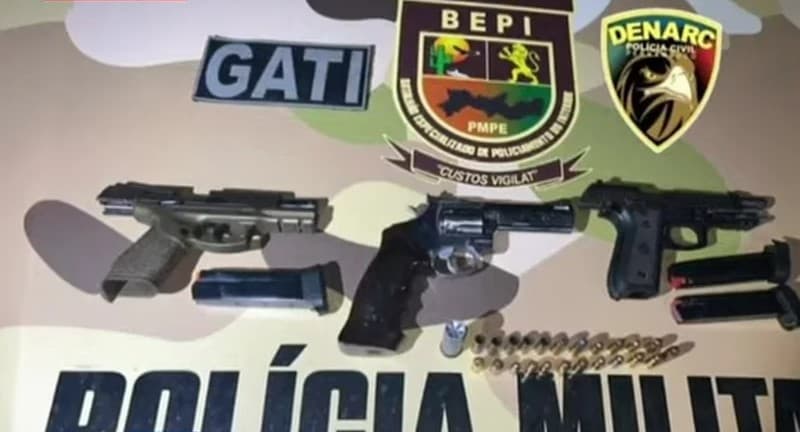TRÊS SUSPEITOS MORREM EM CONFRONTO COM A POLÍCIA MILITAR NA ZONA RURAL DE PARANATAMA