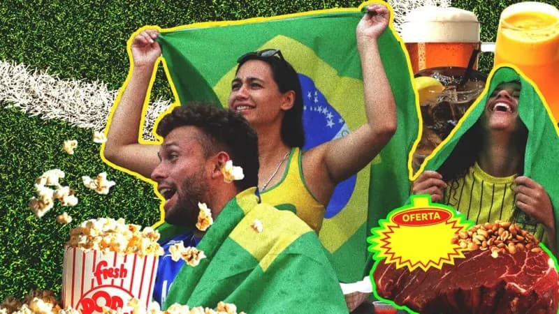 Inflação do churrasco: itens para torcida registram alta superior a 30% desde a última Copa