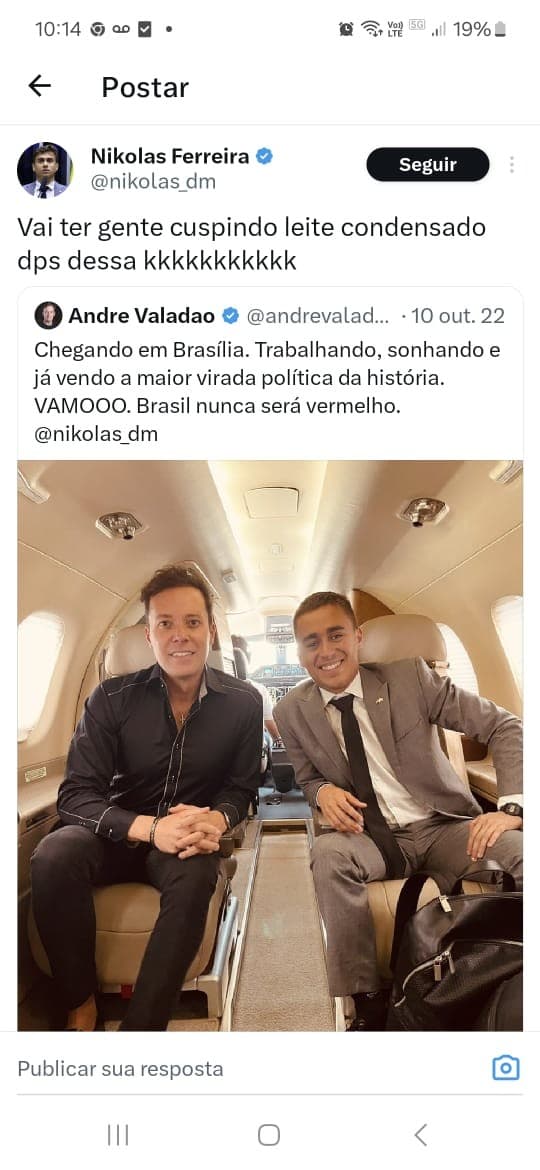 TCU arquiva investigação sobre uso de jatinho por Nikolas Ferreira e remete caso ao TSE